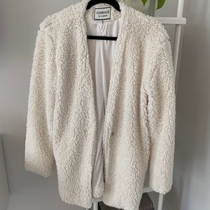 Hommage Los Angeles Furry Sherpa Cardigan